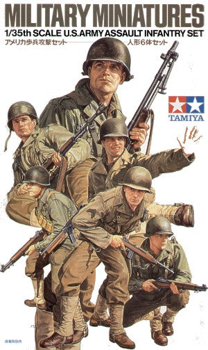 U.S. Army (WWII) assault infantry set x 6 figures