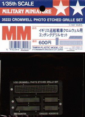 Etched parts for Cromwell Mk.IV (designed to be used with Tamiya TA35221 kits)