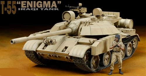 Soviet T-55 'Enigma' Iraqi Tank