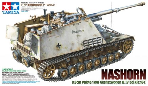 Nashorn 8.8cm Pak-43 German Self Propelled Heavy Anti-Tank Gun