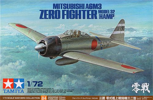 Mitsubishi A6M3 Zero Model 32 Hamp