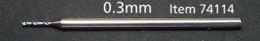 Fine Pivot Bit 0.3mm shank 1mm