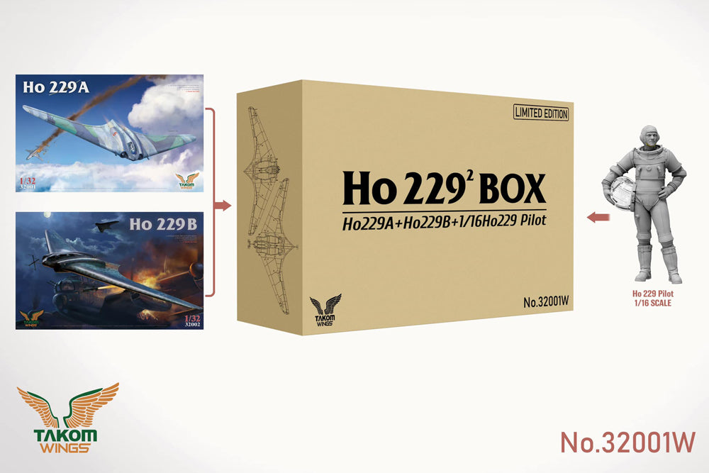Takom Wings Horten Ho 229 Double - TAK32001W - 1/32 Scale Model