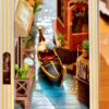 Rolife Romantic Venice Booknook TGB08