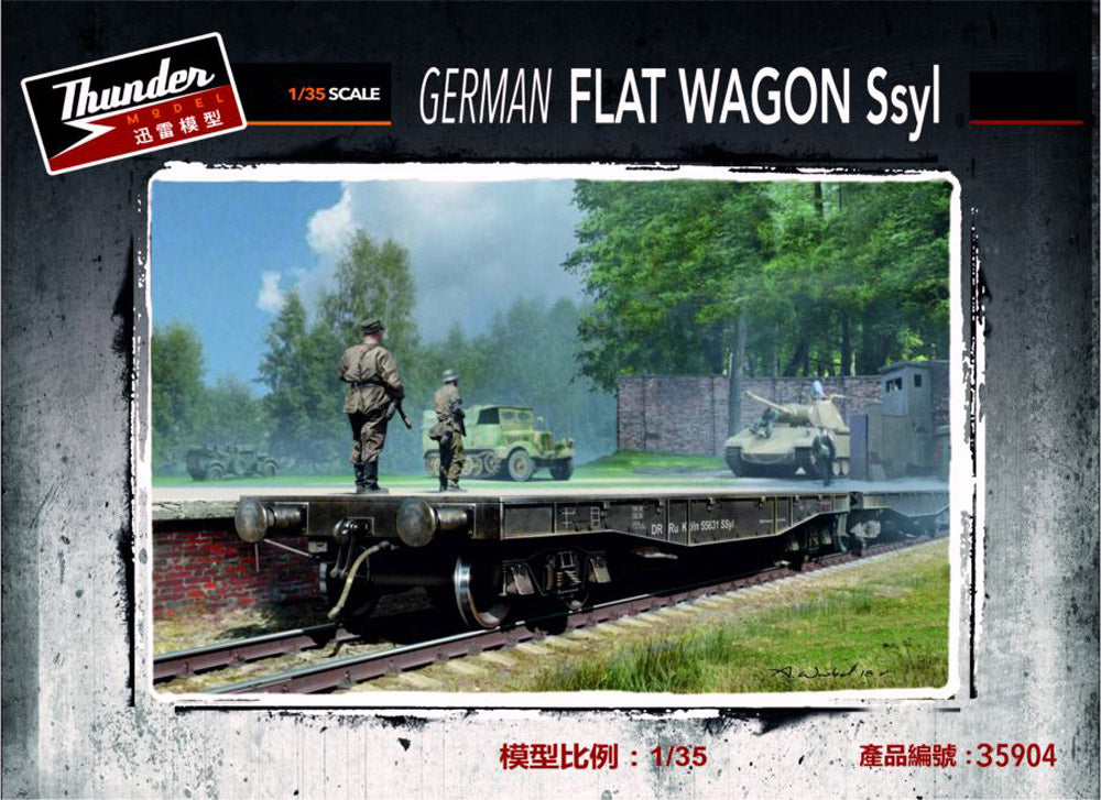 German Ssyl 50t Flat Wagon
