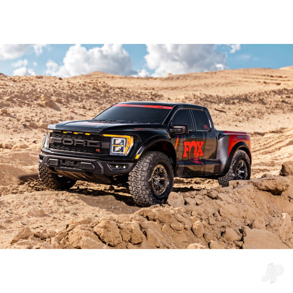 Traxxas Ford Raptor R 1:10 Pro Scale 4WD Brushless Electric Replica Truck, - TRX101076-4-FOX 10