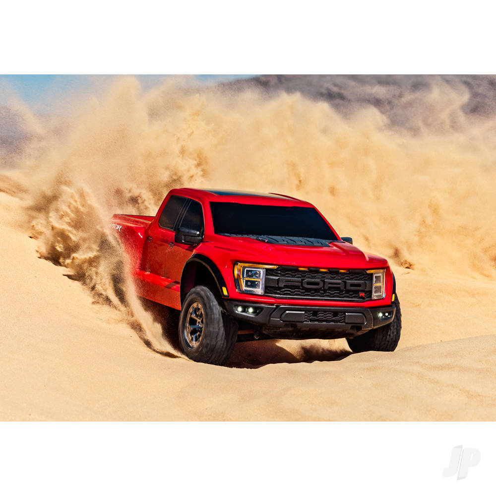 Traxxas Ford Raptor R 1:10 Pro Scale 4WD Brushless Electric Replica Truck, - TRX101076-4-RED 9