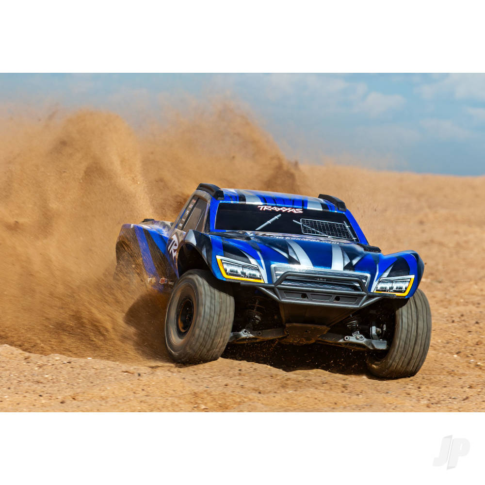 Traxxas Maxx Slash 1:8 6S 4WD Short Course Truck, Blue (+TQI 2-ch Link, VX - TRX102076-4-BLUE 13