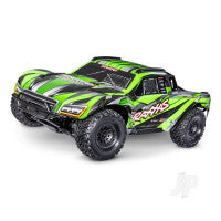 Traxxas Maxx Slash 1:8 6S 4WD Short Course Truck, Green (+TQI 2-ch Link, V - TRX102076-4-GRN Main