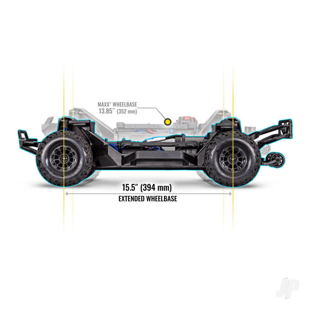 Traxxas Maxx Slash 1:8 6S 4WD Short Course Truck, RNR (+TQI 2-ch Link, VXL - TRX102076-4-RNR 16