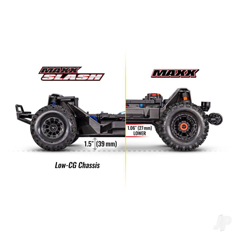 Traxxas Maxx Slash 1:8 6S 4WD Short Course Truck, RNR (+TQI 2-ch Link, VXL - TRX102076-4-RNR 17