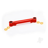 Traxxas Drag link, steering, 6061-T6 aluminium (red-anodised) TRX10239-RED