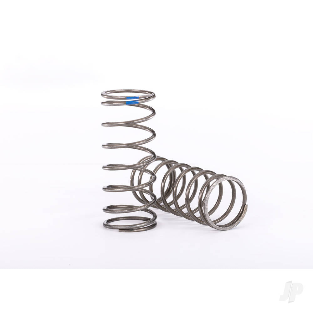 Traxxas Springs, shock (natural finish) (GT-Maxx) (1.400 rate, blue stripe) (2) TRX10243