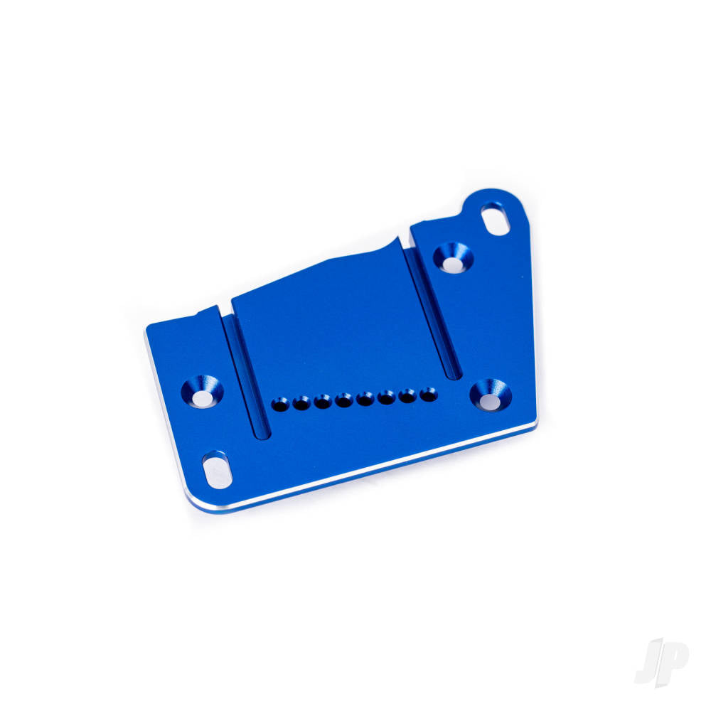 Traxxas Motor mount cap, 6061-T6 aluminium (blue-anodised) TRX10263-BLUE