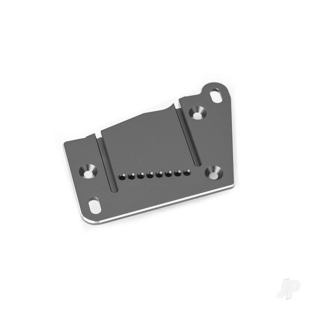 Traxxas Motor mount cap, 6061-T6 aluminium (gray-anodised) TRX10263-GRAY