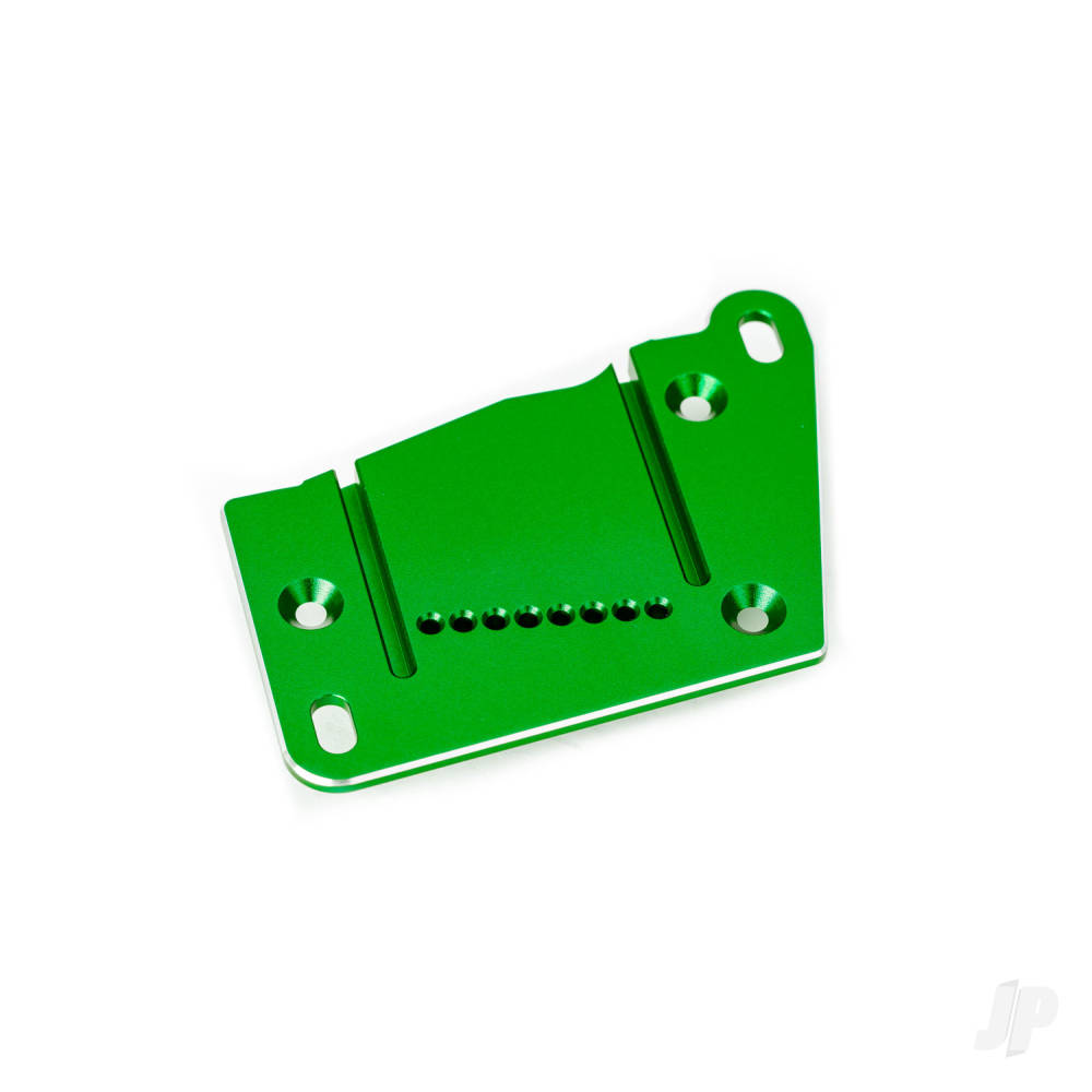 Traxxas Motor mount cap, 6061-T6 aluminium (green-anodised) TRX10263-GRN