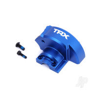 Traxxas Cover, gear (blue-anodised 6061-T6 aluminium) TRX10287-BLUE