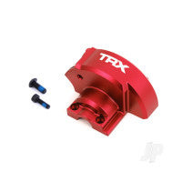 Traxxas Cover, gear (red-anodised 6061-T6 aluminium) TRX10287-RED