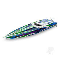 Traxxas Spartan SR VXL 1:10 36in Electric Brushless Race Boat, Green (+ TQ - TRX103076-4-GRN Main