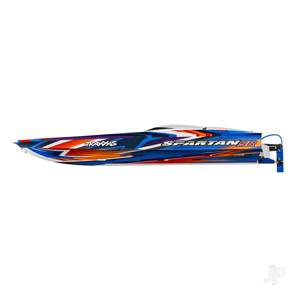 Traxxas Spartan SR VXL 1:10 36in Electric Brushless Race Boat, Orange (+ T - TRX103076-4-ORNG 1