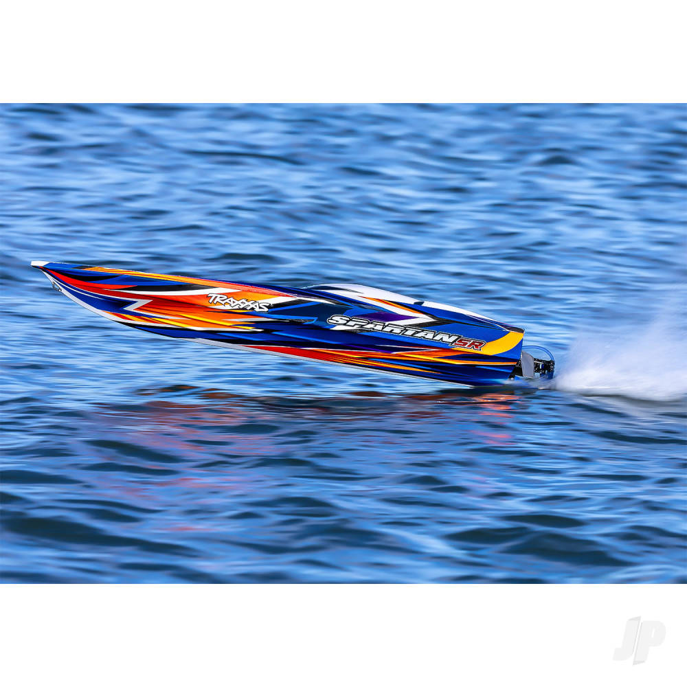 Traxxas Spartan SR VXL 1:10 36in Electric Brushless Race Boat, Orange (+ T - TRX103076-4-ORNG 6