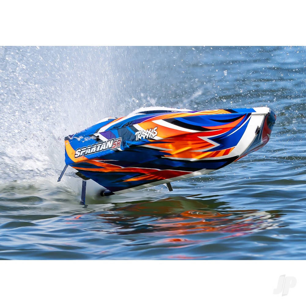 Traxxas Spartan SR VXL 1:10 36in Electric Brushless Race Boat, Orange (+ T - TRX103076-4-ORNG 7