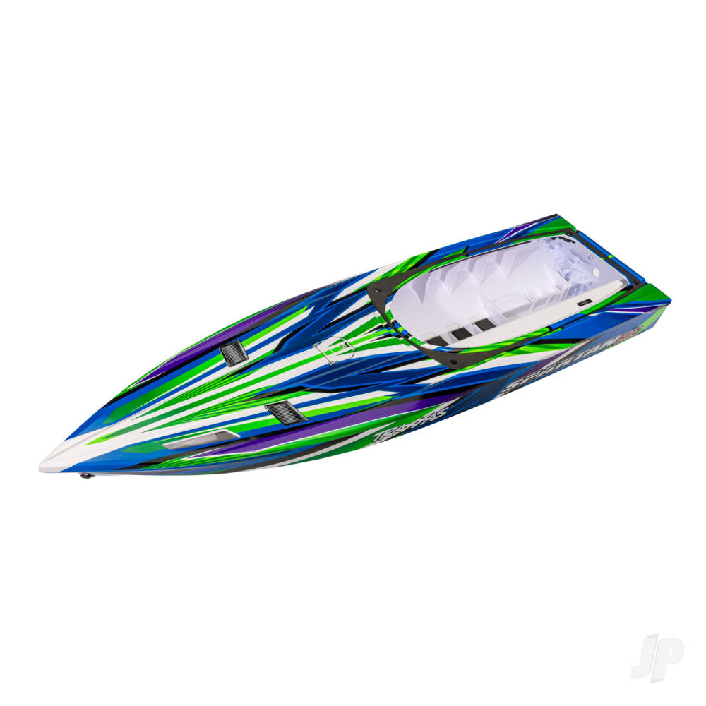 Traxxas Hull, Spartan SR, green graphics (fully assembled) TRX10315-GRN