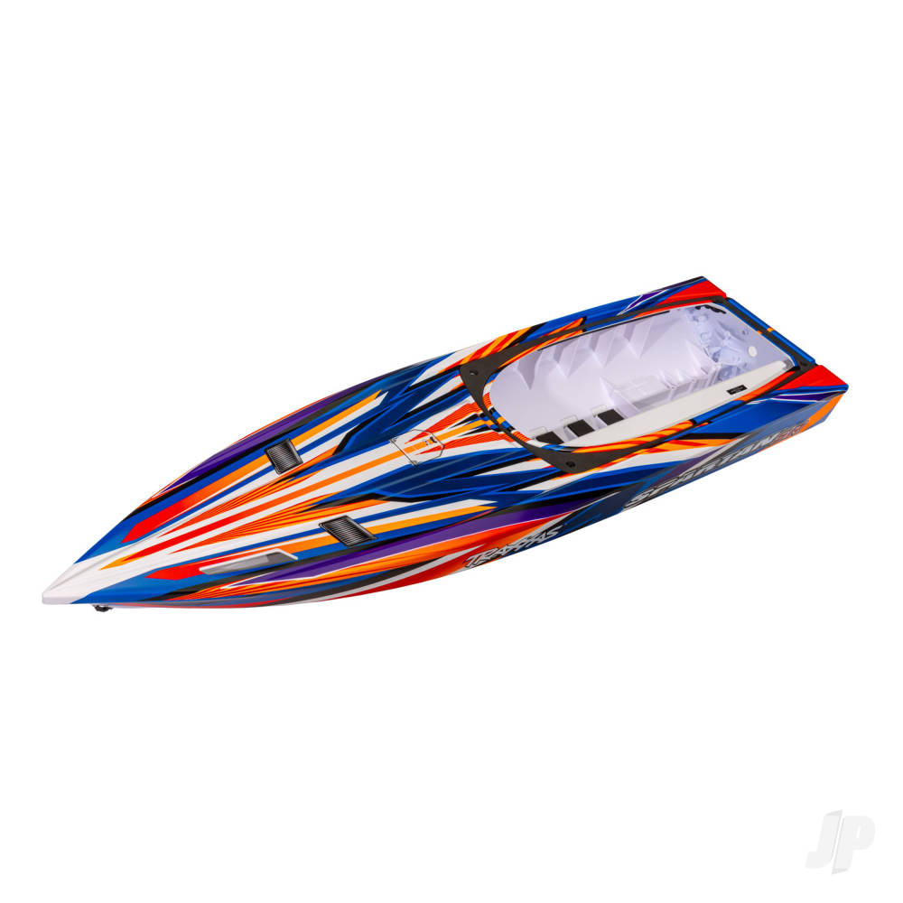 Traxxas Hull, Spartan SR, orange graphics (fully assembled) TRX10315-ORNG