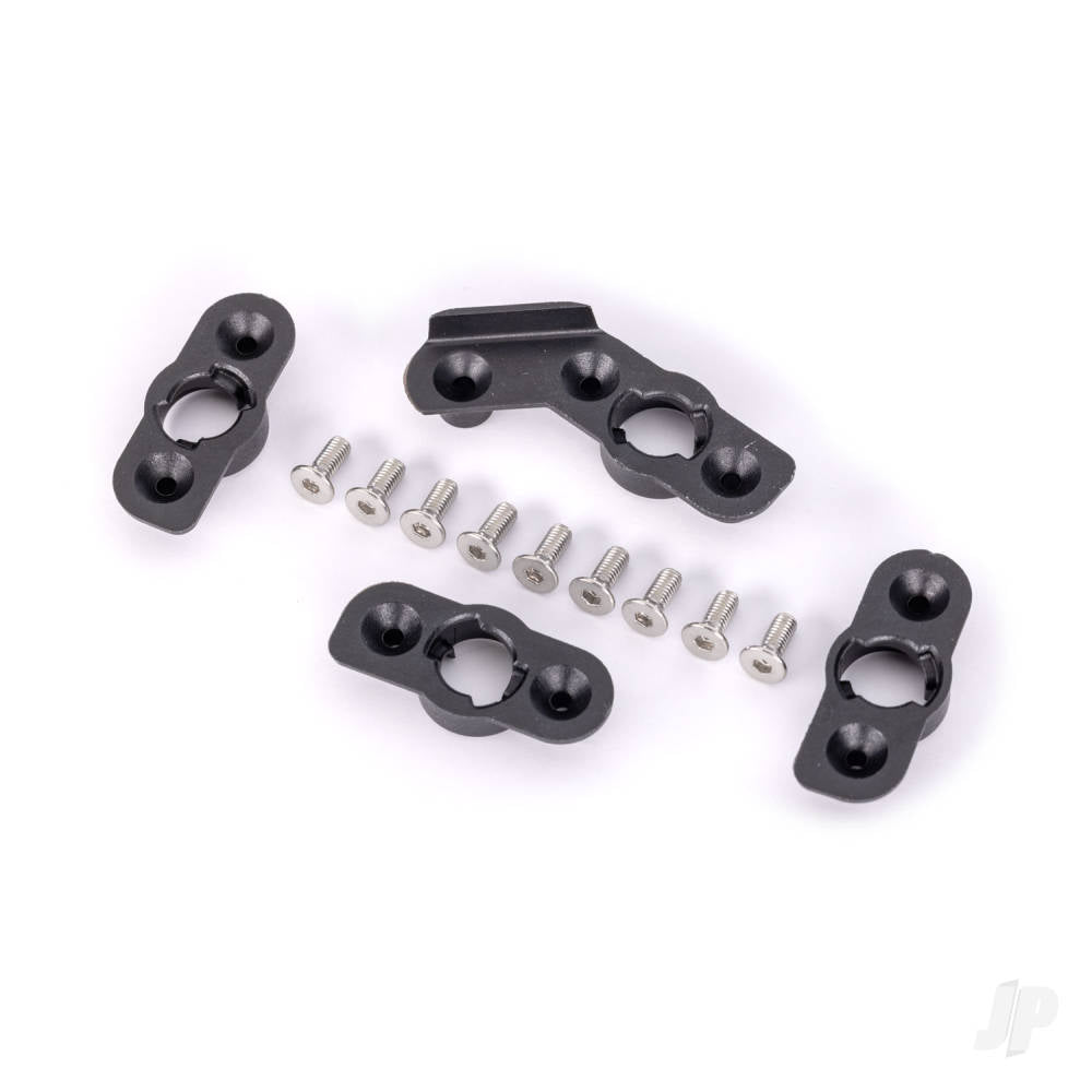 Traxxas Hatch mounts (4)/ 3x8mm CCS (stainless) (9) TRX10317