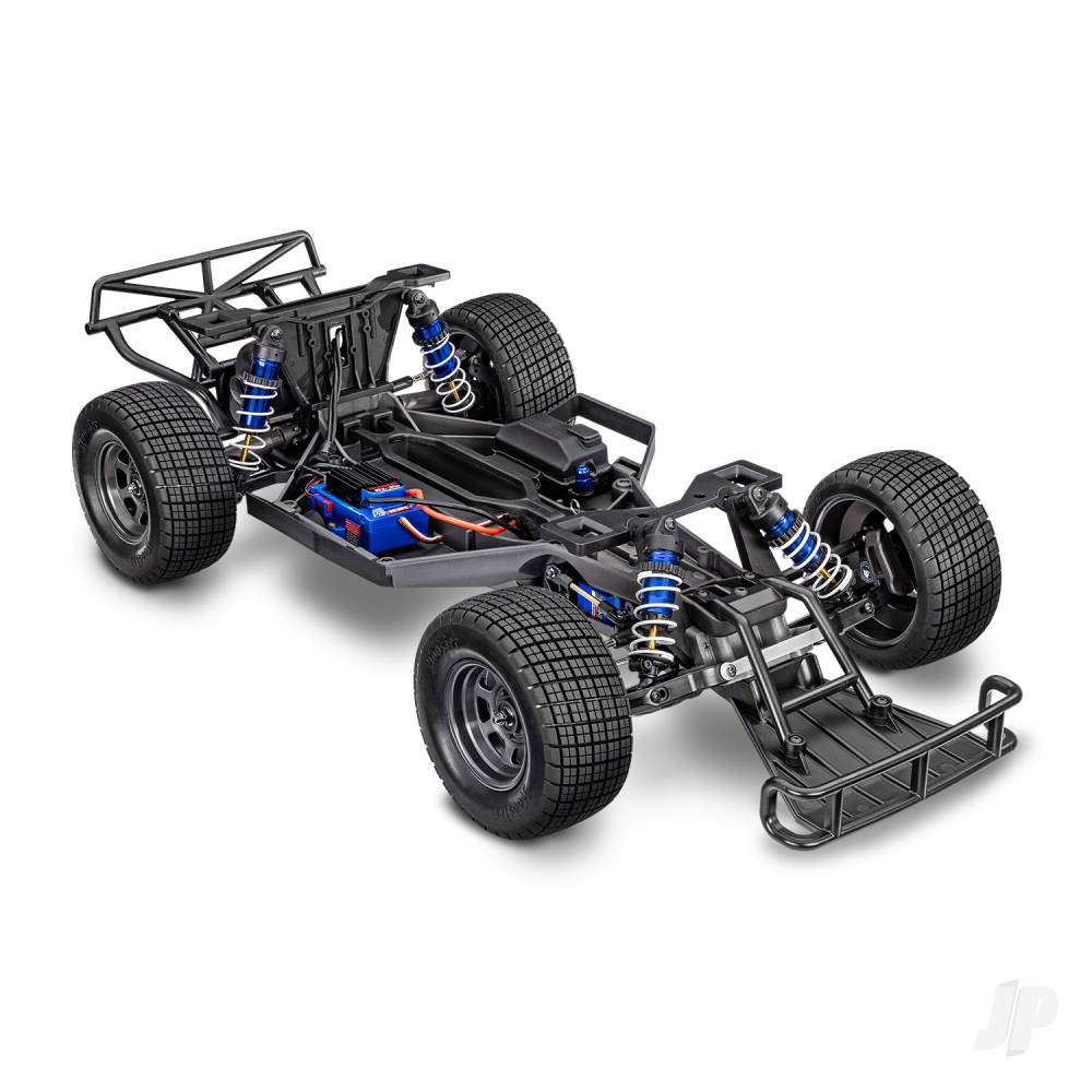 Traxxas Slash Modified BL-2S 1:10 2WD RTR Dirt Oval Racer, Red (TRX104354-74-RED)