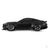 4-Tec Drift 2024 Ford Mustang 1:10 Electric 2WD Black