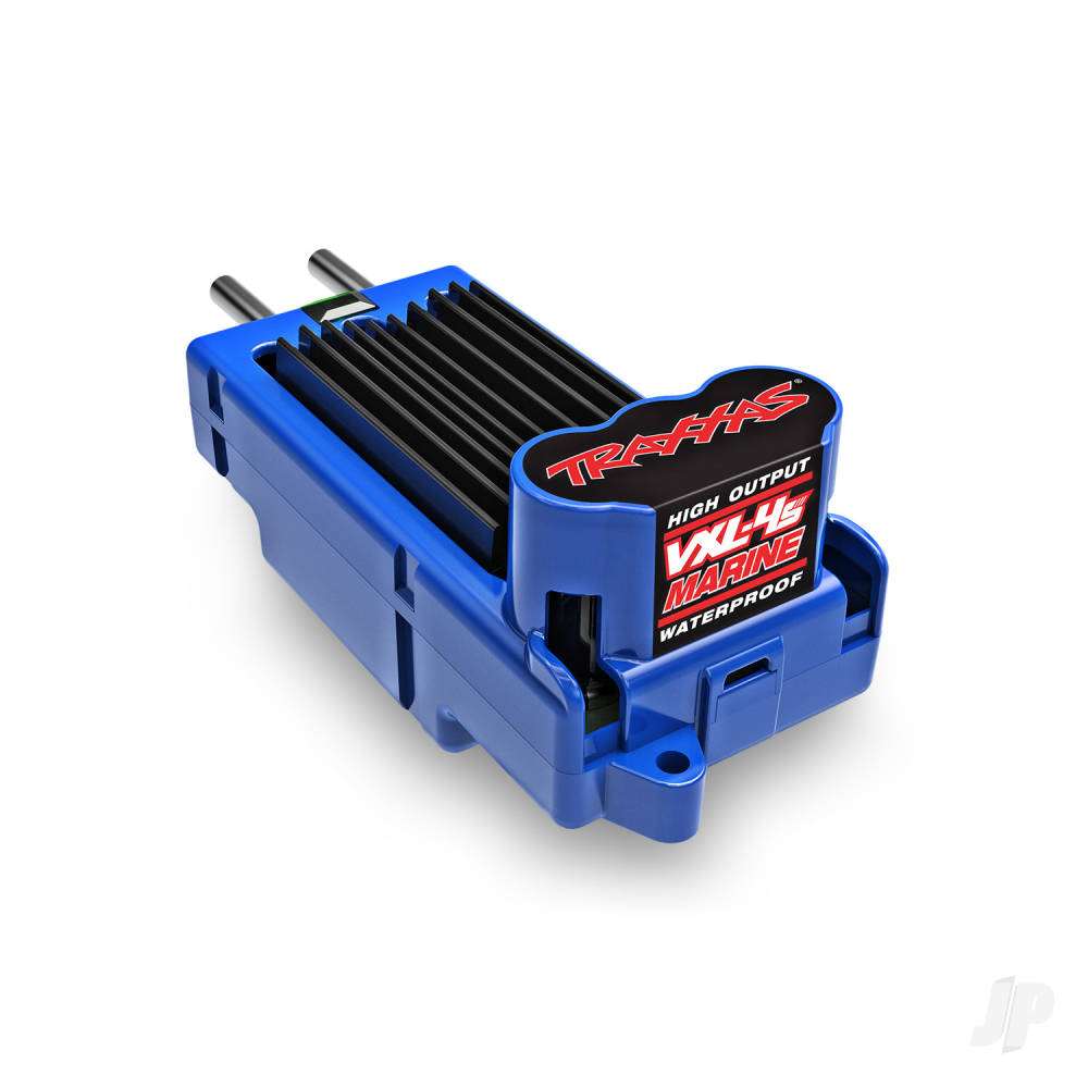 Traxxas Disruptor 4S VXL 1:10 26in Electric Brushless Race Boat with Rapid Right, Orange (TRX106064-4-ORNG)