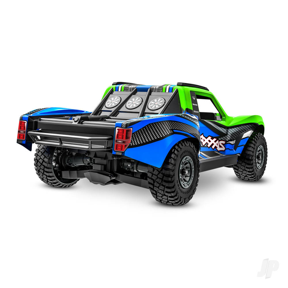  	Traxxas Mini Slash BL-2S 4X4 RTR Short Course Truck, Green 