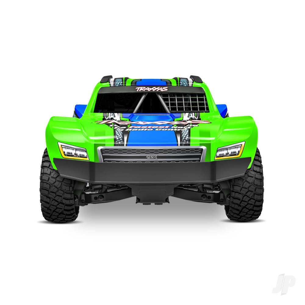  	Traxxas Mini Slash BL-2S 4X4 RTR Short Course Truck, Green 