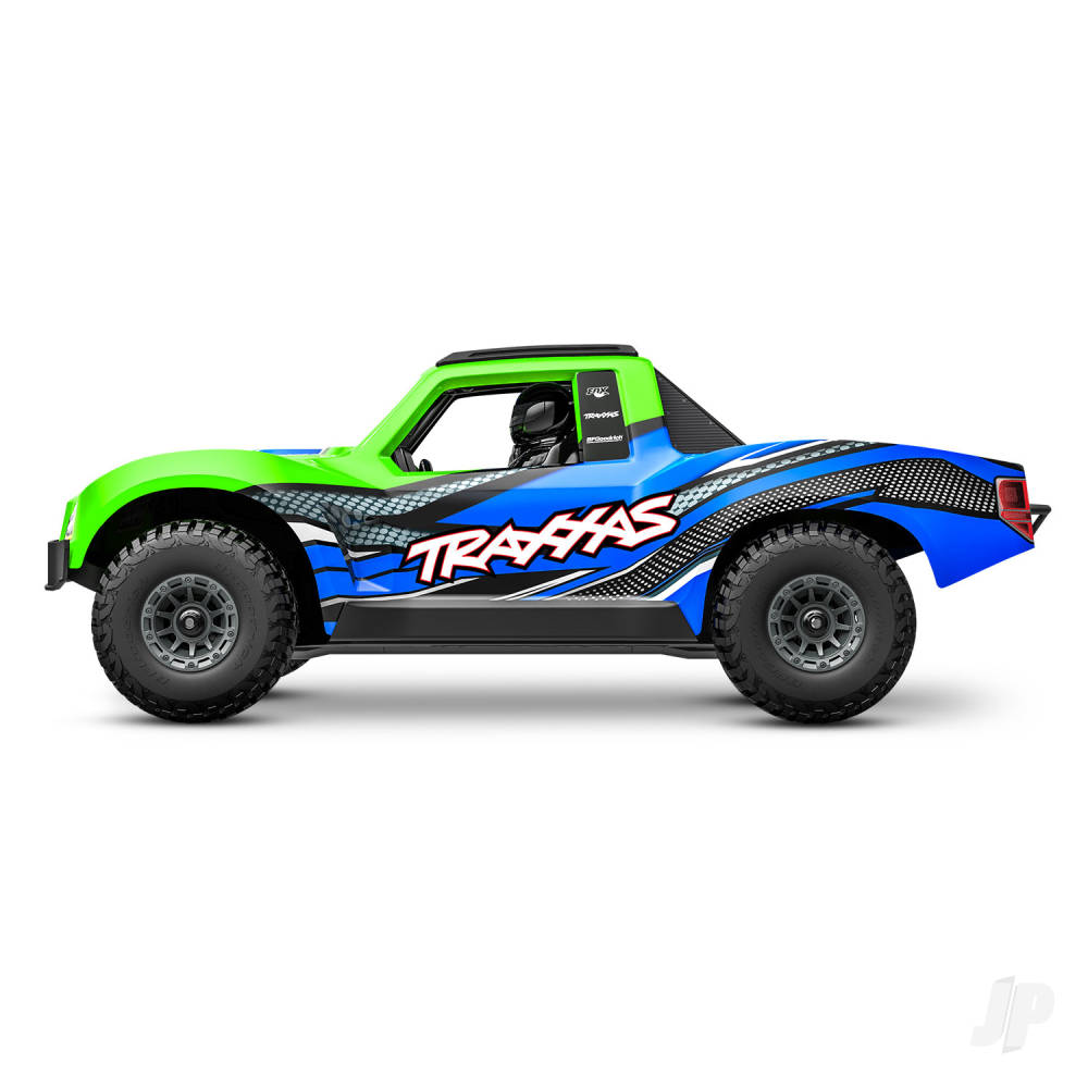  	Traxxas Mini Slash BL-2S 4X4 RTR Short Course Truck, Green 