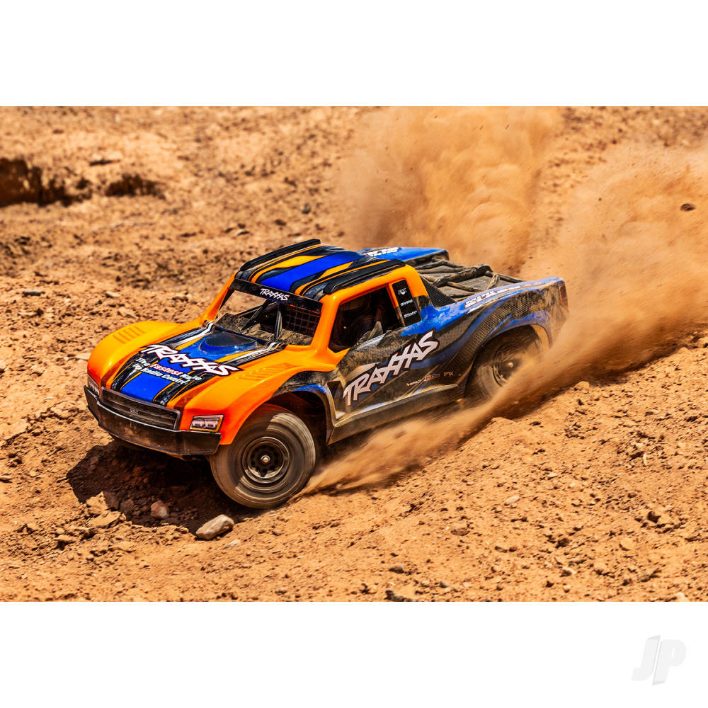 Traxxas Mini Slash BL-2S 4X4 RTR Short Course Truck, Orange 