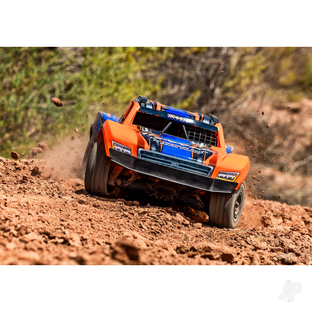 Traxxas Mini Slash BL-2S 4X4 RTR Short Course Truck, Orange 