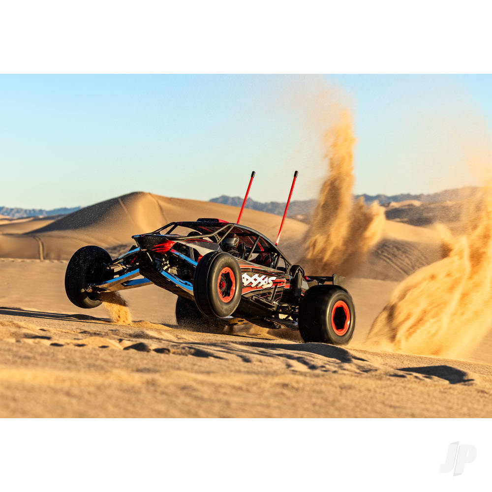 Traxxas Funco Motorsports Pro Scale 8S 2WD Electric Sand Car, Red