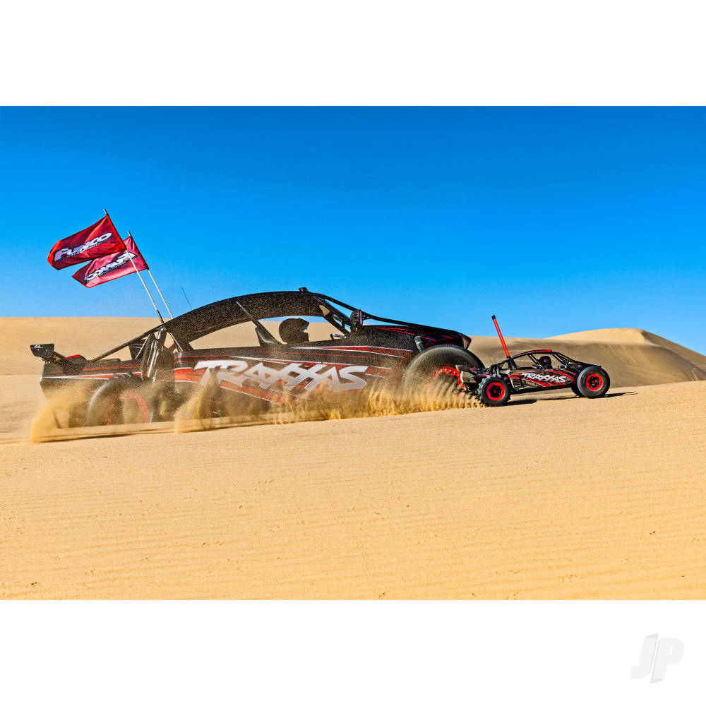 Traxxas Funco Motorsports Pro Scale 8S 2WD Electric Sand Car, Red