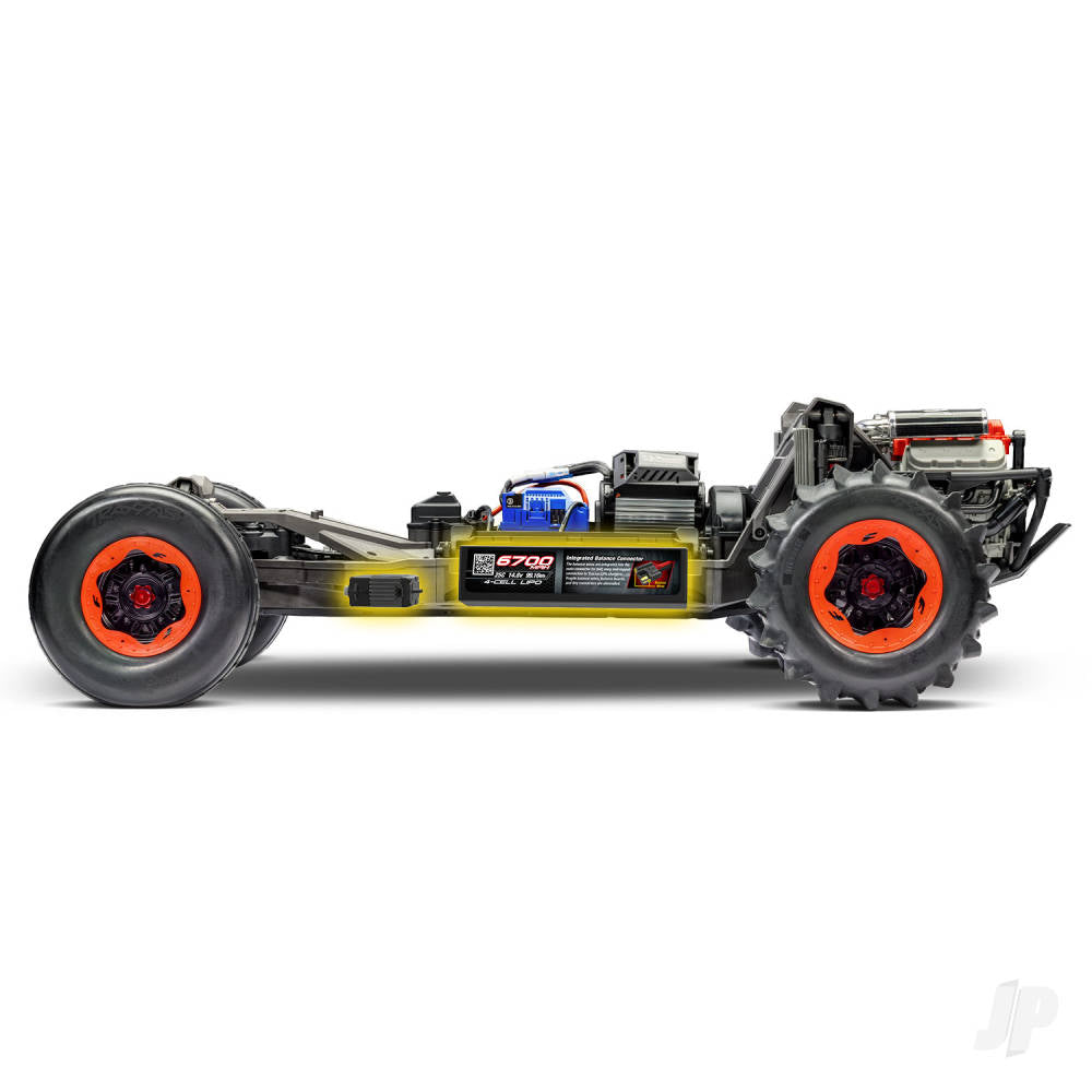 Traxxas Funco Motorsports Pro Scale 8S 2WD Electric Sand Car, Red