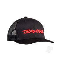 Traxxas Traxxas Logo Hat Curve Bill Black OSFA TRX1182-BLR Main