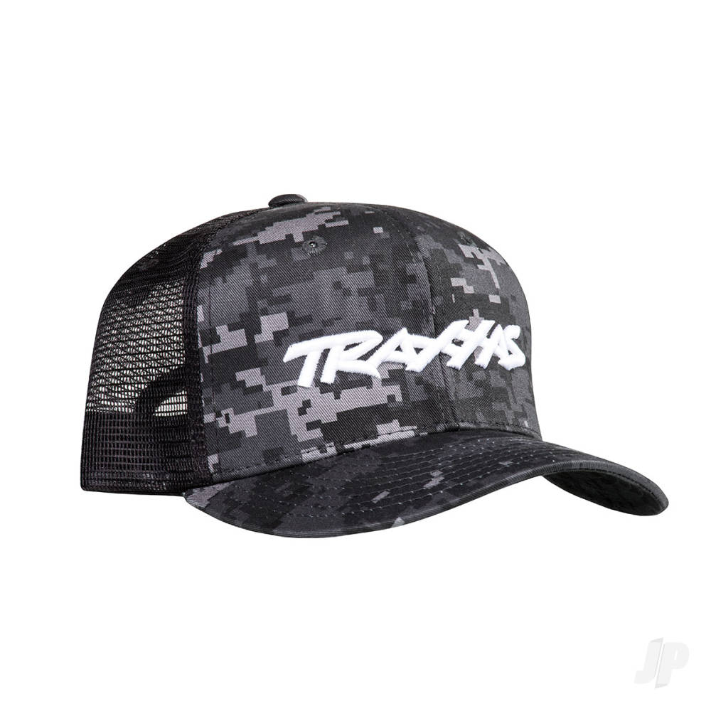 Traxxas Traxxas Logo Hat Curve Bill Black Digital Camouflage OSFA TRX1182-CAMO 1