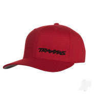 Traxxas Flex Hat Curve Bill Red / Black L / XL Traxxas Logo TRX1187-RBL-LXL Main