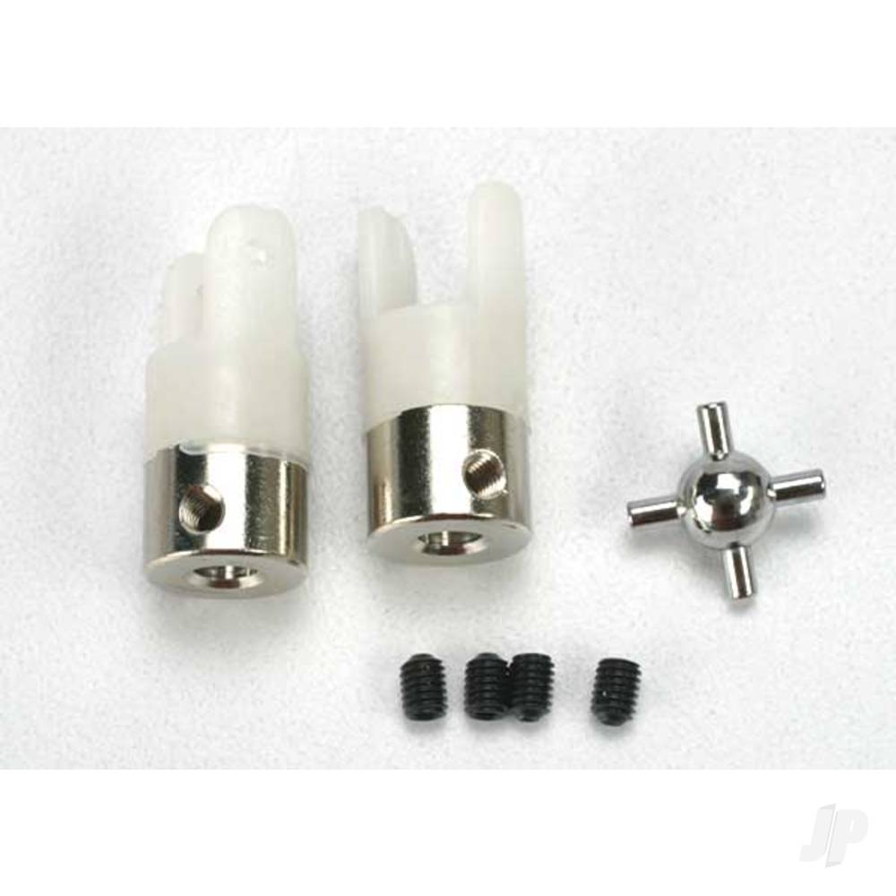 Traxxas U- joints (2 pcs) / 3mm Set screws (4 pcs) TRX1539R