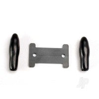 Traxxas Antenna caps, vinyl (2 pcs) / antenna spool TRX1926