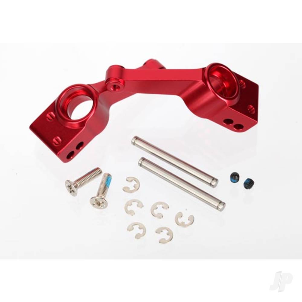 Traxxas Carriers, stub axle (Red-anodised 6061-T6 aluminium) (Rear) (2 pcs) TRX1952A