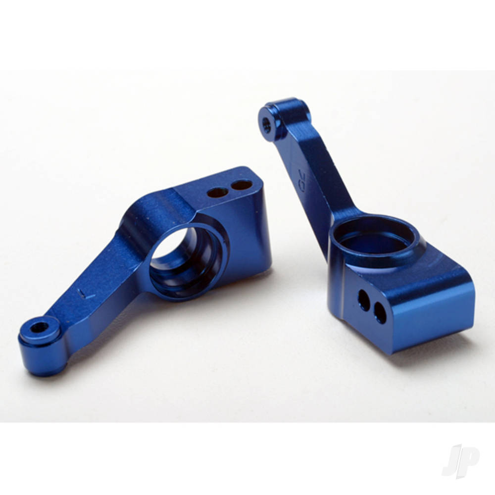 Traxxas Carriers, stub axle (Blue-anodised 6061-T6 aluminium) (Rear) (2 pcs) TRX1952X