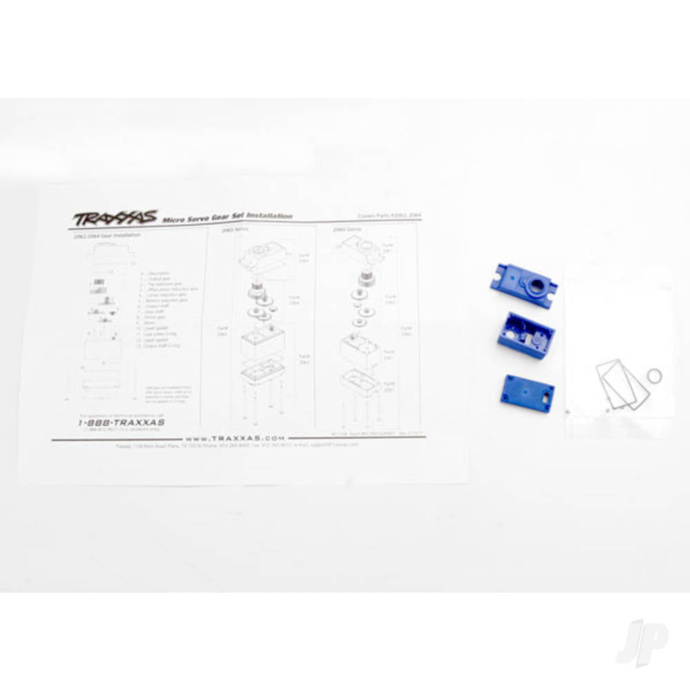 Traxxas Servo case / gaskets (for 2065 waterproof sub-micro servo) TRX2063