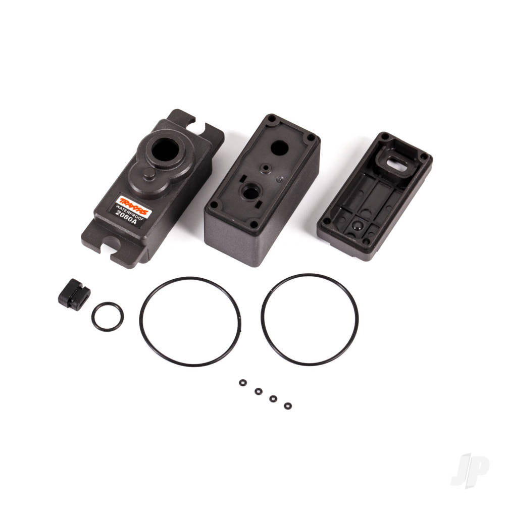 Traxxas Servo case/ gaskets (for 2080R metal gear, micro, waterproof servo) TRX2081R