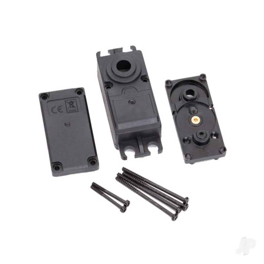 Traxxas Servo case, plastic (top, middle, bottom) / gaskets / hardware (for 2250, 2255 servos) TRX2251